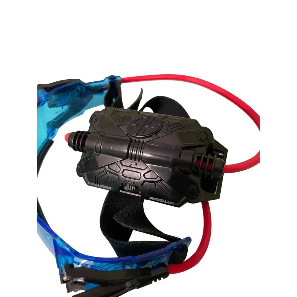 Kids LED Light Up Goggles Cyberpunk‎ Rave Party Costume Glasses Blue